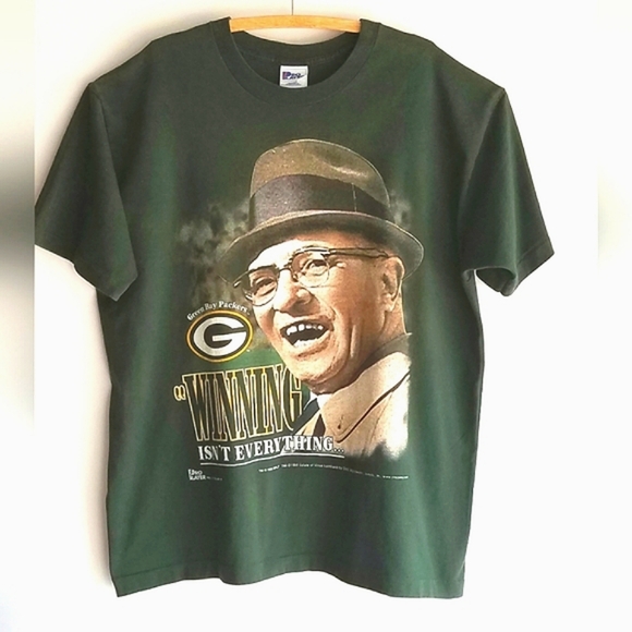 Pro Player Other - Vintage GreenBay Packers Vince Lombardi Authentic Superbowl XXXI 1997 T-Shirt